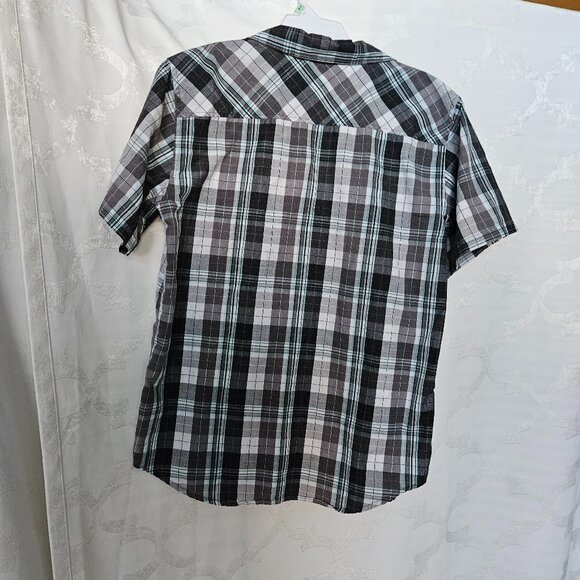 Zoo York Grey Plaid Shirt - Picture 2 of 6